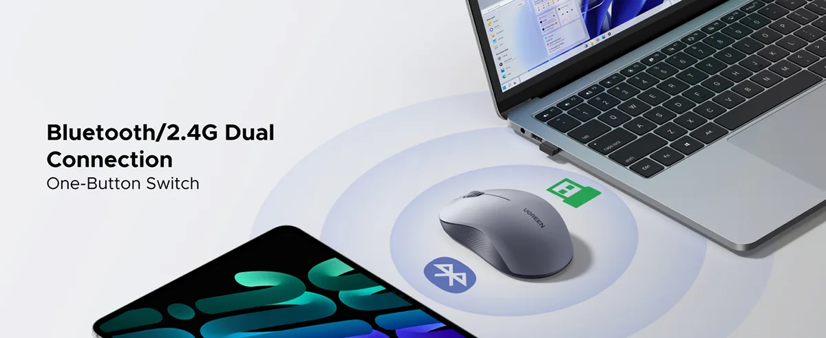 UGREEN M331 (65627) Multi-mode Wireless Mouse Price in BD